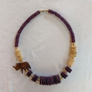 Rhino Necklace